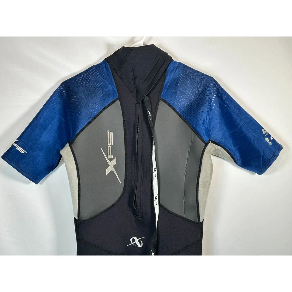 Wetsuit Neoprene Youth Size Large Zipper Short Sleeve Shorts Black Water Jet Ski